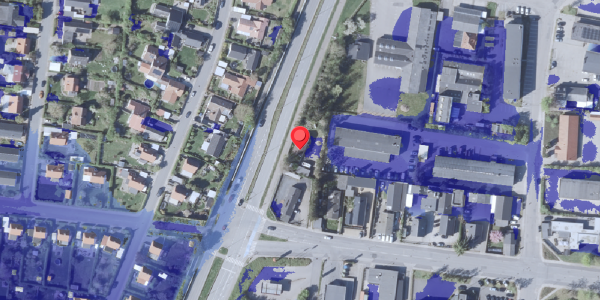 Ekstrem regn på Industriparken 3, . , 2750 Ballerup