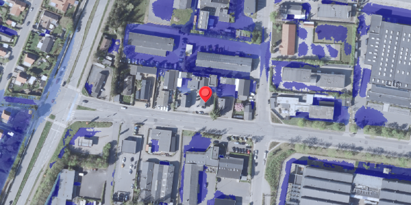 Ekstrem regn på Industriparken 13, 2750 Ballerup