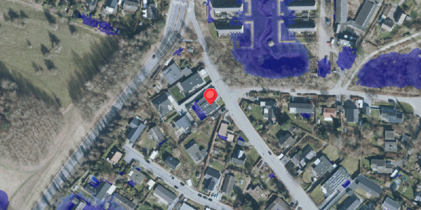 Ekstrem regn på Jonstrupvej 249, 2750 Ballerup