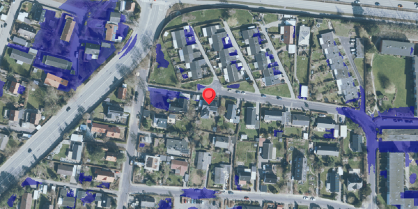 Ekstrem regn på Klokkerhaven 21, 2750 Ballerup