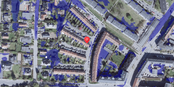 Ekstrem regn på Agavevej 1, 2900 Hellerup