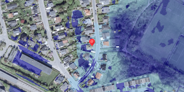 Ekstrem regn på Agertoften 5, 2820 Gentofte