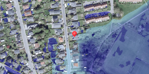Ekstrem regn på Agertoften 18, 2820 Gentofte