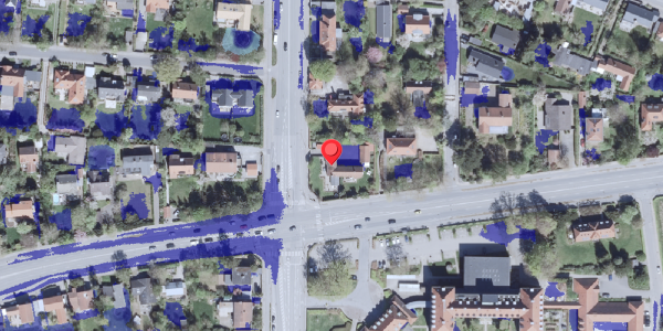 Ekstrem regn på Bernstorffsvej 30A, 2900 Hellerup