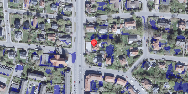 Ekstrem regn på Bernstorffsvej 90, 2900 Hellerup