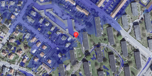 Ekstrem regn på Blidahpark 28, 2900 Hellerup