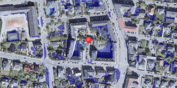 Ekstrem regn på Callisensvej 10A, . , 2900 Hellerup