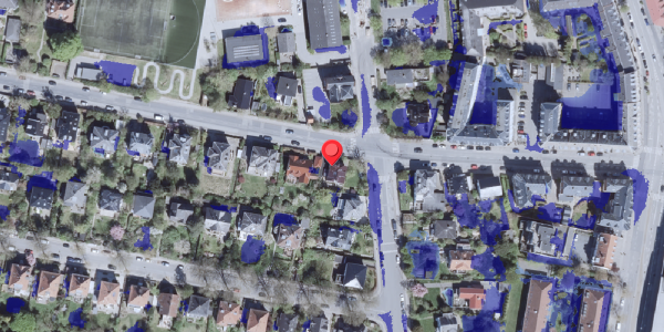 Ekstrem regn på Callisensvej 13, 2900 Hellerup
