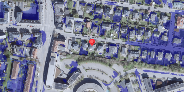 Ekstrem regn på Carolinevej 8, 2900 Hellerup