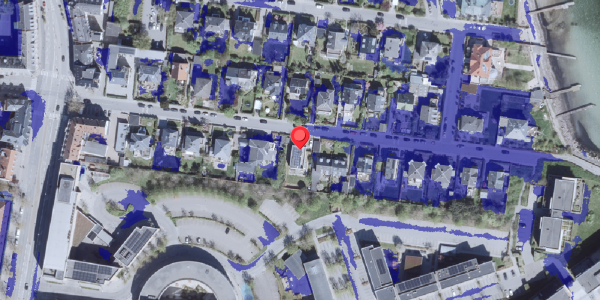 Ekstrem regn på Carolinevej 14, 2900 Hellerup