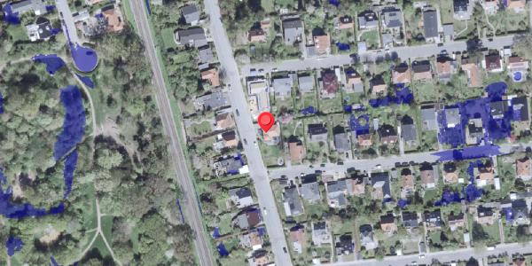 Ekstrem regn på Ellemosevej 50, . , 2900 Hellerup