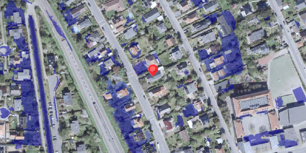 Ekstrem regn på Ellemosevej 82, 2900 Hellerup