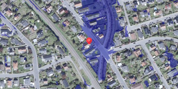 Ekstrem regn på Ellemosevej 95, . , 2900 Hellerup