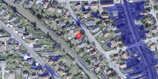 Ekstrem regn på Ellemosevej 113, 2900 Hellerup