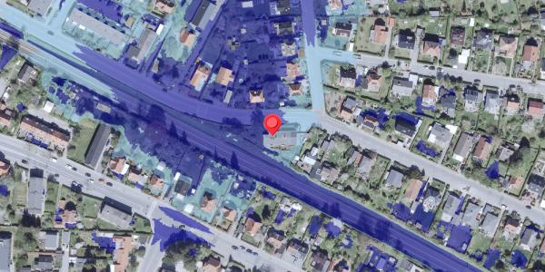 Ekstrem regn på Ericavej 39, 2820 Gentofte