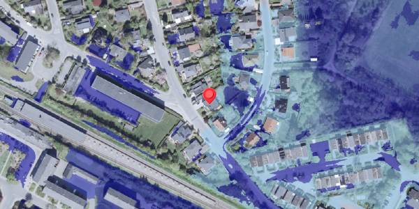 Ekstrem regn på Ericavej 148, 2820 Gentofte