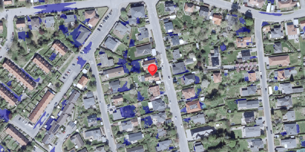 Ekstrem regn på Fennevangen 21, 2820 Gentofte
