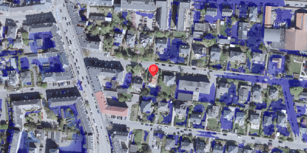 Ekstrem regn på Frederikkevej 4, 2900 Hellerup