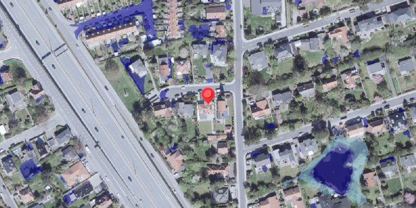 Ekstrem regn på Fristedet 3, 2900 Hellerup