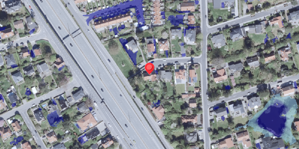 Ekstrem regn på Fristedet 7, 2900 Hellerup