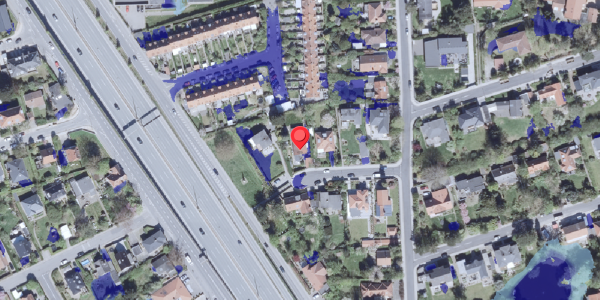 Ekstrem regn på Fristedet 8, 2900 Hellerup