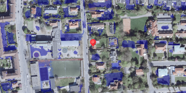 Ekstrem regn på Gruts Alle 12A, 2900 Hellerup
