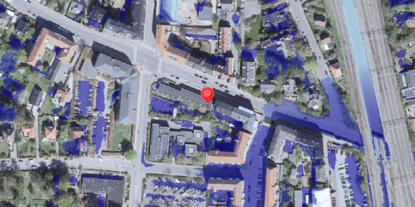 Ekstrem regn på Hellerupvej 45B, 2900 Hellerup