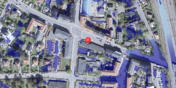 Ekstrem regn på Hellerupvej 47B, 2900 Hellerup