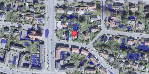 Ekstrem regn på Hellerupvej 88, 2900 Hellerup