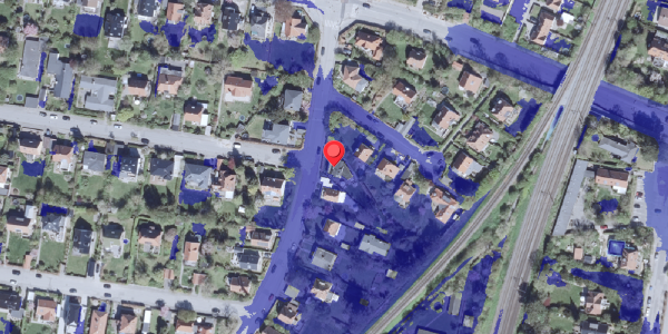 Ekstrem regn på Ingeborgvej 33, 2900 Hellerup