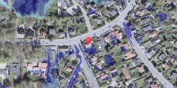 Ekstrem regn på Klampenborgvej 31, 2930 Klampenborg