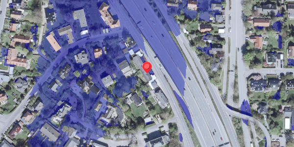 Ekstrem regn på Lyngbyvej 209A, . , 2900 Hellerup