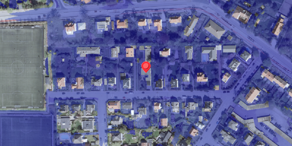 Ekstrem regn på Mantziusvej 10A, 2900 Hellerup