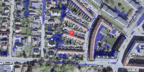 Ekstrem regn på Nerievej 7, 2900 Hellerup