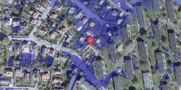 Ekstrem regn på Phistersvej 2A, 2900 Hellerup