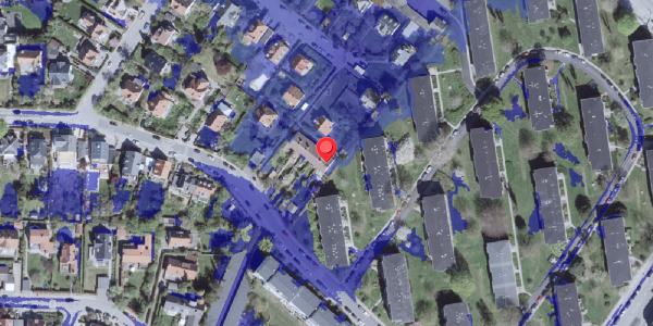 Ekstrem regn på Phistersvej 2E, 2900 Hellerup