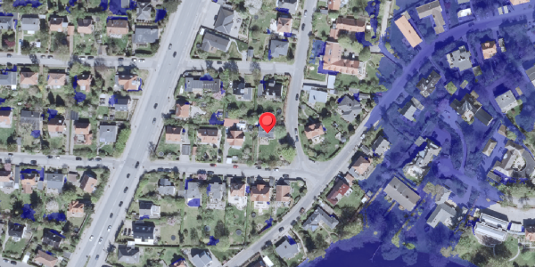 Ekstrem regn på Poppelhøj 2, 2900 Hellerup