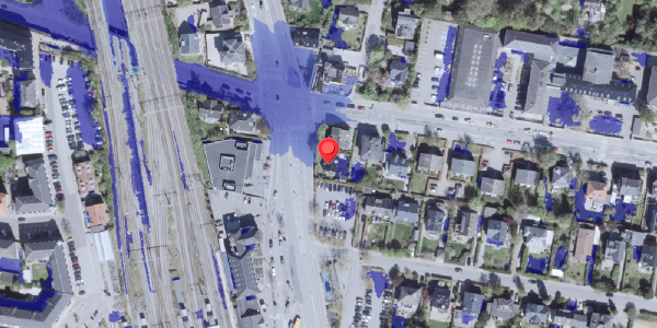 Ekstrem regn på Ryvangs Alle 92, . , 2900 Hellerup