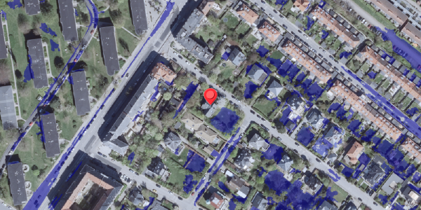 Ekstrem regn på Sigridsvej 4, 2900 Hellerup