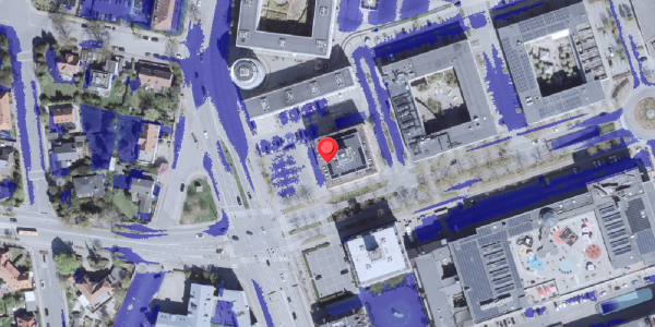 Ekstrem regn på Strandvejen 60, 2900 Hellerup