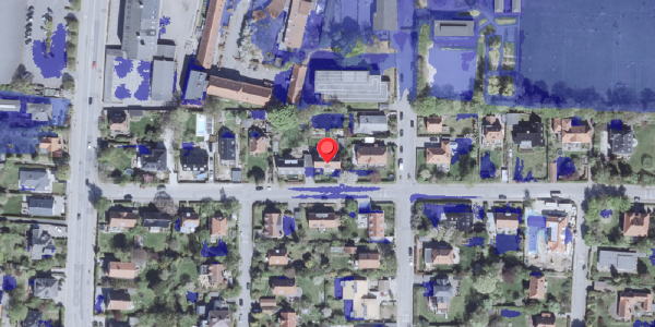 Ekstrem regn på Vingårds Alle 15, . , 2900 Hellerup