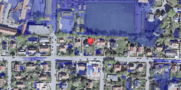 Ekstrem regn på Vingårds Alle 21, 2900 Hellerup