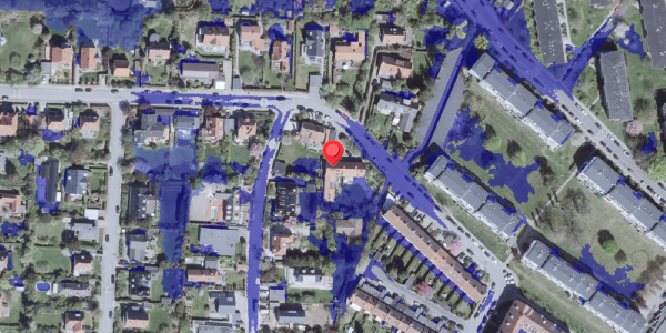 Ekstrem regn på Vingårds Alle 40A, . , 2900 Hellerup