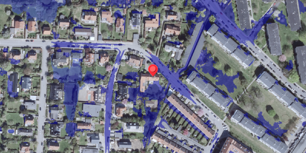 Ekstrem regn på Vingårds Alle 40B, . , 2900 Hellerup