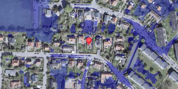Ekstrem regn på Vingårds Alle 41, . , 2900 Hellerup
