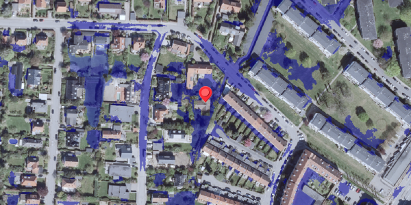 Ekstrem regn på Vingårds Alle 42, . , 2900 Hellerup