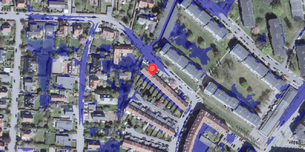Ekstrem regn på Vingårds Alle 50, . , 2900 Hellerup