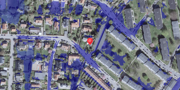 Ekstrem regn på Vingårds Alle 53, . , 2900 Hellerup