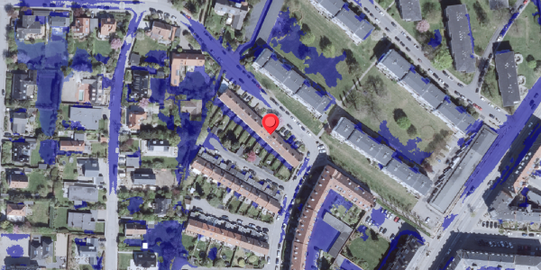 Ekstrem regn på Vingårds Alle 60, . , 2900 Hellerup