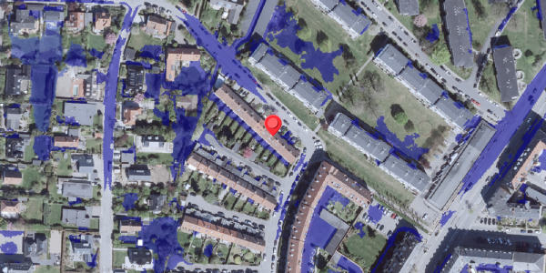 Ekstrem regn på Vingårds Alle 62, . , 2900 Hellerup